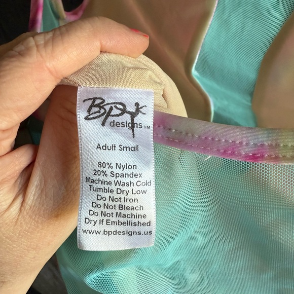 BP Designs Tie Dye Leotard - Picture 5 of 5